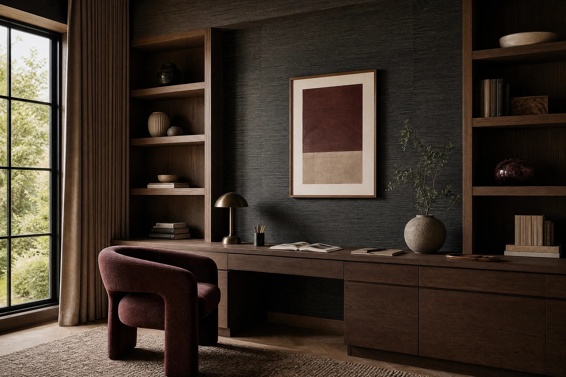 Premium home office interior